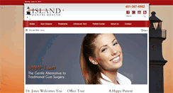 Desktop Screenshot of islanddentalhealth.com